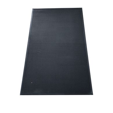 Гумовий протиковзкий килимок, 1500х900 мм, чорний ГІЗА