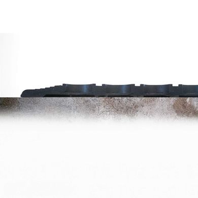 Резиновый грязезащитный ячеистый сота коврик 600х900х12мм, черный БРЮССЕЛЬ