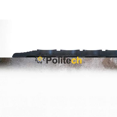 Резиновый грязезащитный ячеистый сота коврик 600х900х12мм, черный БРЮССЕЛЬ