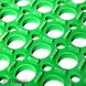 Резиновый грязезащитный ячеистый сота коврик 900х1500х12мм, зеленый БРЮССЕЛЬ