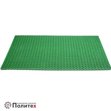 Гумовий комірчатий сота килимок 1000х1500х16мм, зелений ОРІНГ