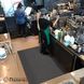 Гумовий комірчастий сота килимок 900х1500х12мм, чорний ПАРИЖ