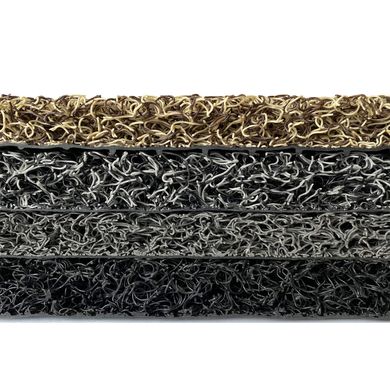 Рулонне брудоочисне протиковзке покриття-доріжка, 15мм, колір сірий, ЯГЕЛЬ