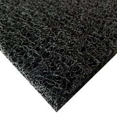 Рулонное грязезащитное противоскользящее покрытие-дорожка, 18мм, цвет черный, ЯГЕЛЬ