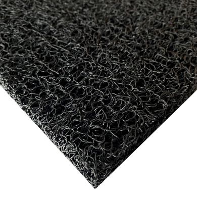 Рулонне брудоочисне протиковзке покриття-доріжка, 15мм, колір чорний, ЯГЕЛЬ