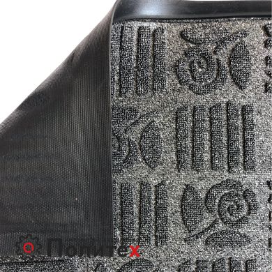 Грязезащитный коврик, 750х450мм, серый ЭКВАДОР