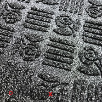 Брудозахисний килимок, 750х450мм, сірий ЕКВАДОР